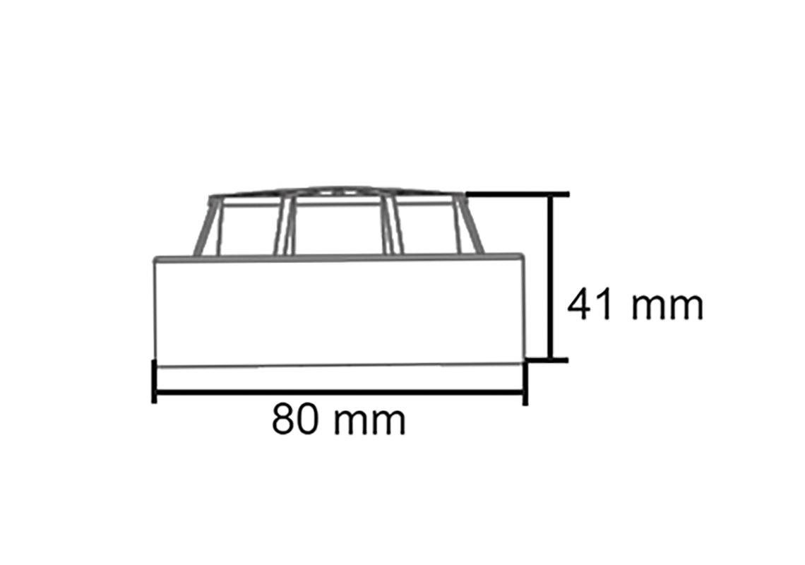 Heat and smoke detector for bus and coach safety